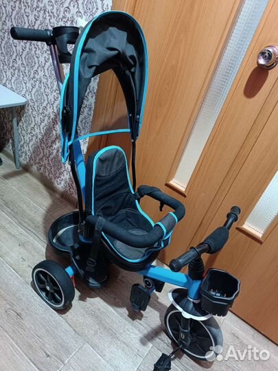 Велосипед трёхколёсный Kreiss с тентом