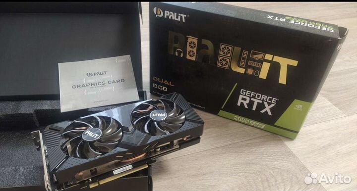 Rtx 2060 super palit dual