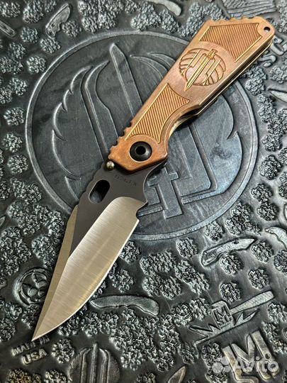 Strider SmF Bowie FWP Copper Handle