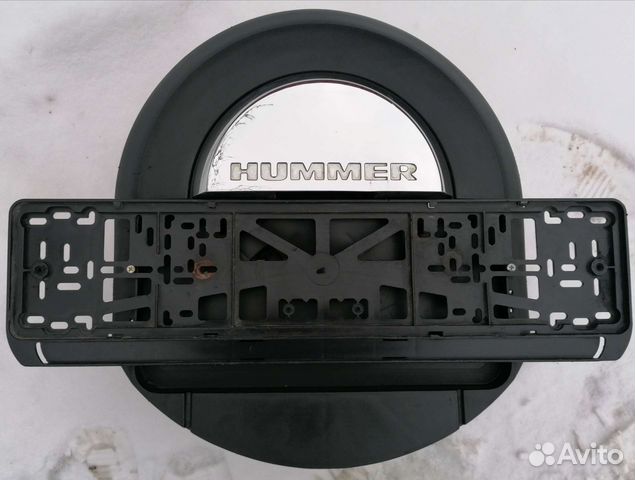 Накладка для крепления номера на Hummer H2