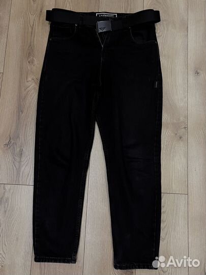 Джинсы широкие мужские lyle scott