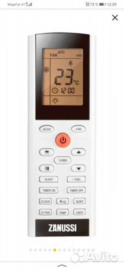 Сплит система, кондиционер zanussi 9