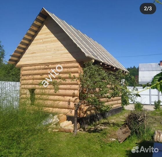 Сруб бани со сборкой