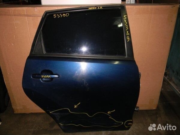 Дверь задняя правая Тойота Матрикс 2004,б/у