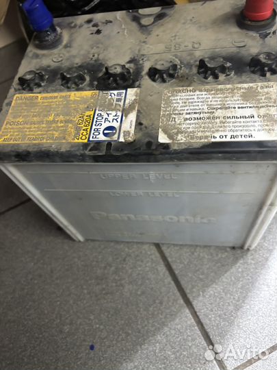 Аккумулятор автомобильный Panasonic