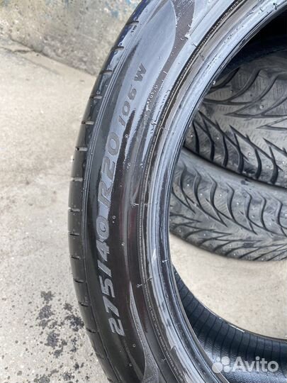 Pirelli P Zero 245/45 R20 и 275/40 R20