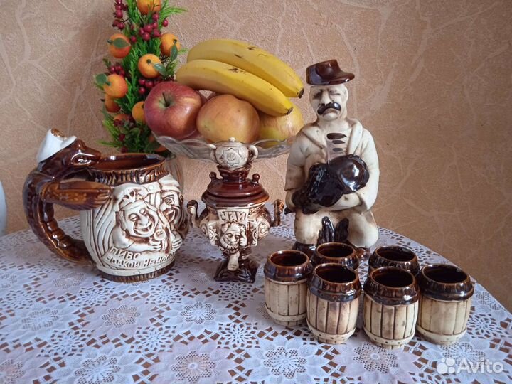 Штов и посуда из глины