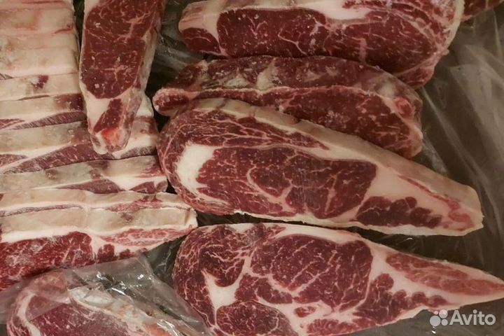 Стейк рибай / Мраморная говядина с доставкой