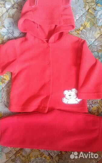 Детские вещи пакетом для девочки 74-86-92