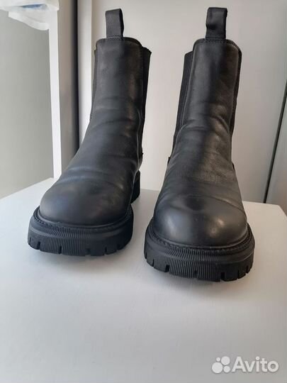 Ботинки челси женские 39 натуральная кожа