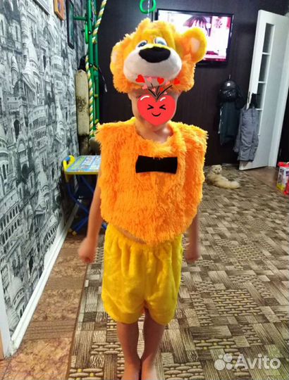 Новогодний костюм львенок