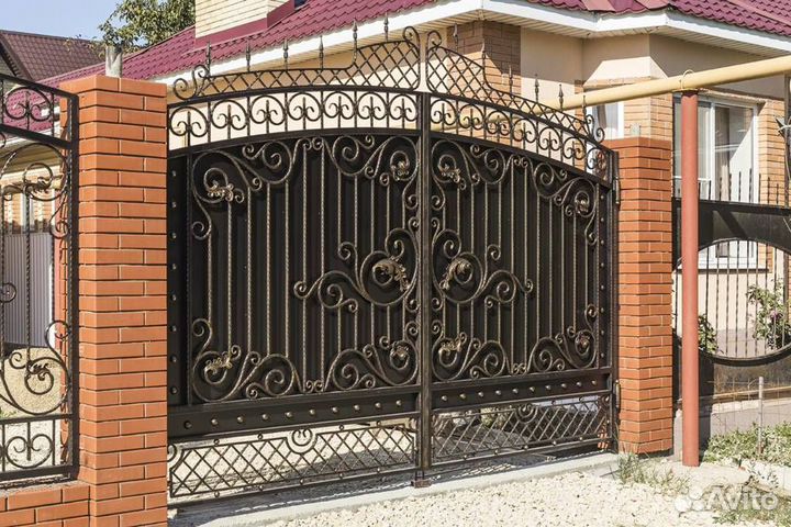 Кованные ворота