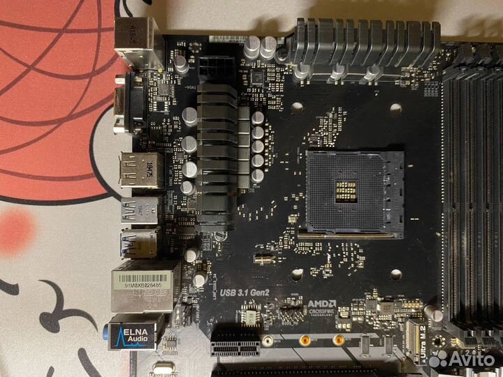 Материнская плата AsRock b450 pro4