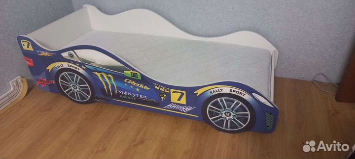 Детская кровать от 3 лет с матрасом бу