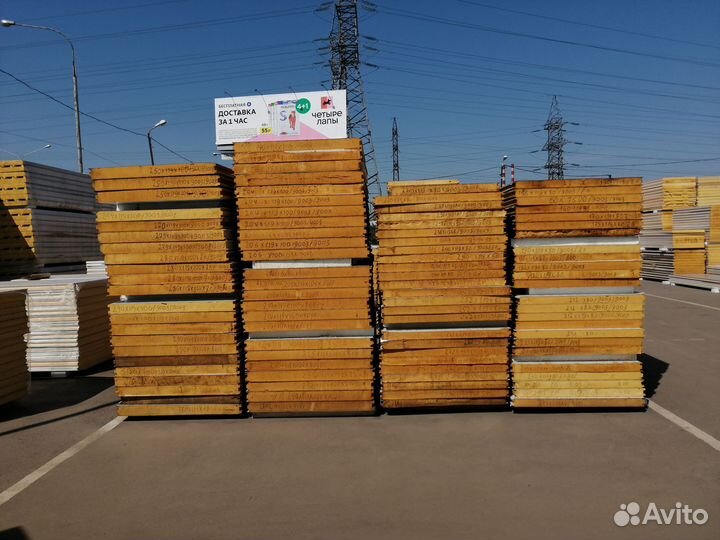 Сэндвич панели PUR PIR Минвата Вналичии Новые и бу