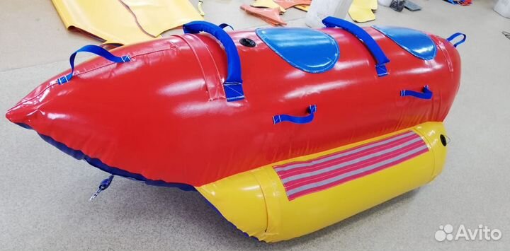 Надувные санки из пвх с тросом