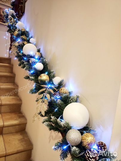 Новогоднее оформление интерьера