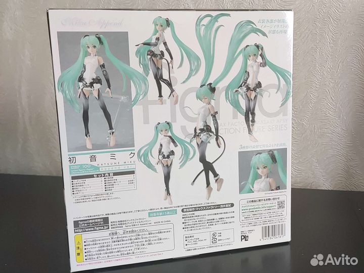 Figma 100 Hatsune Miku. Оригинал