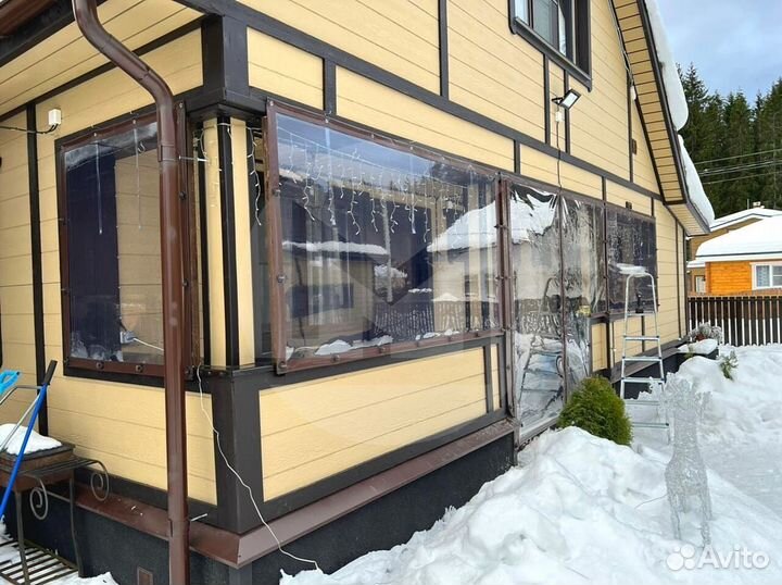 Гибкие окна / Мягкие окна для загородного дома