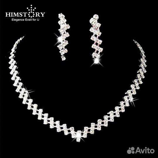 Новый набор (колье, серьги)