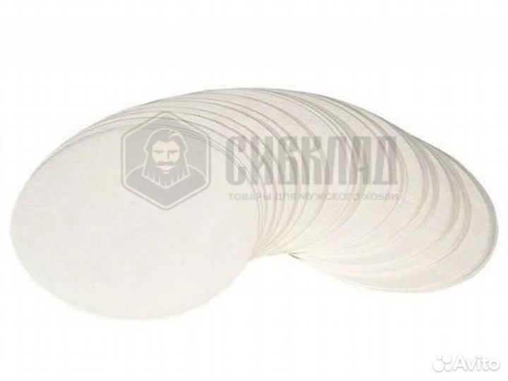 Фильтр обеззоленный 11 см белая лента (Средняя фи