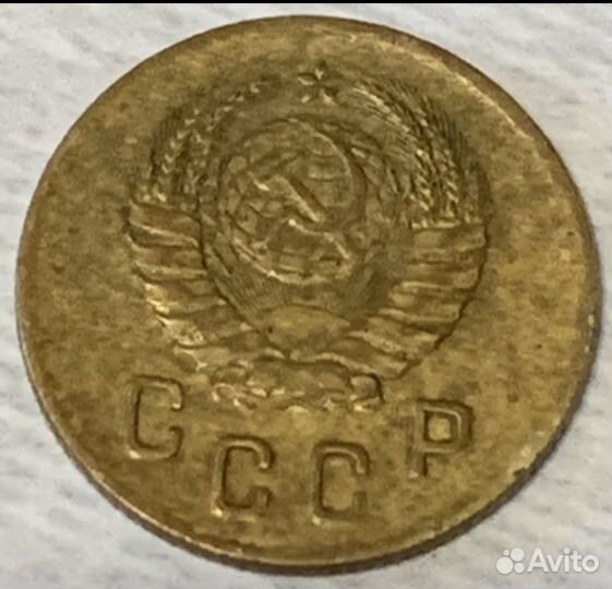 Монета 2 копейки 1940 г СССР