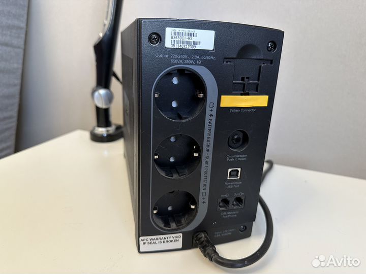 Ибп APC Back-UPS 650VA BX650CI-RS