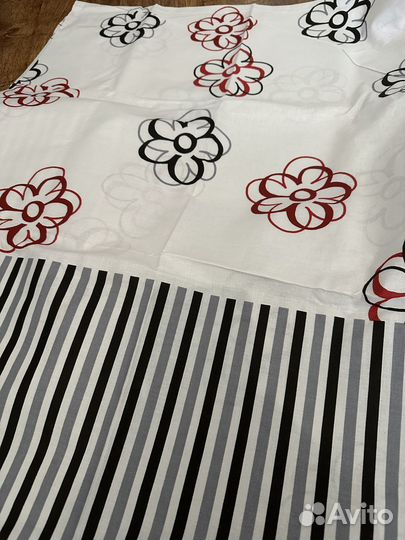 Отрезы ткани, плащевка, бязь