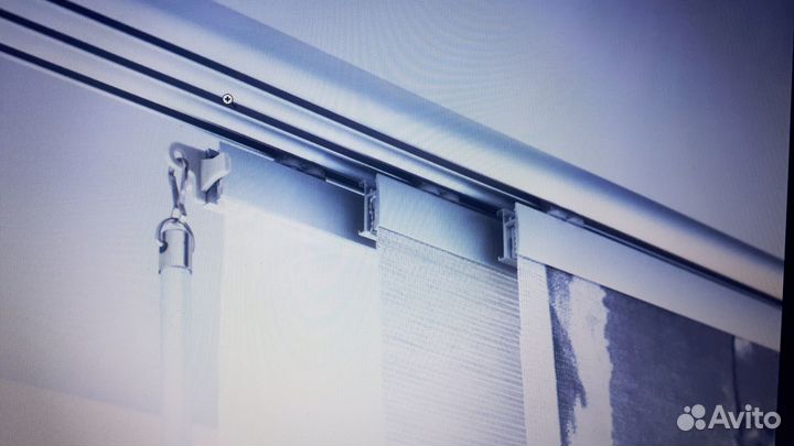 Японские шторы с карнизом - комплект