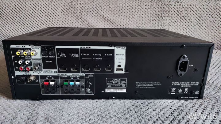 Ресивер Denon avr x250bt