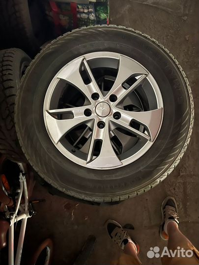 Колеса летние к honda-crv 2