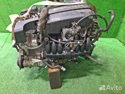 Двигатель в сборе двс toyota mark II GX115 1G-FE 2