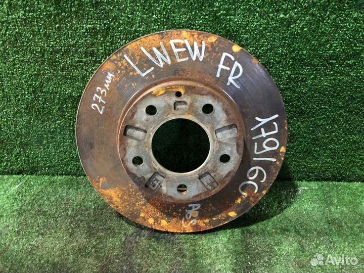 Диск тормозной передний Mazda Mpv lwew