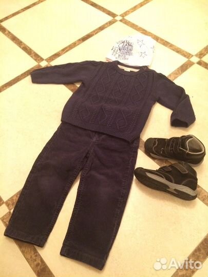 Брюки вельветовые