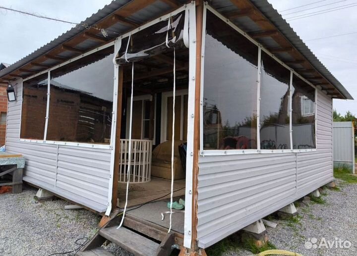 Мягкие окна для веранды