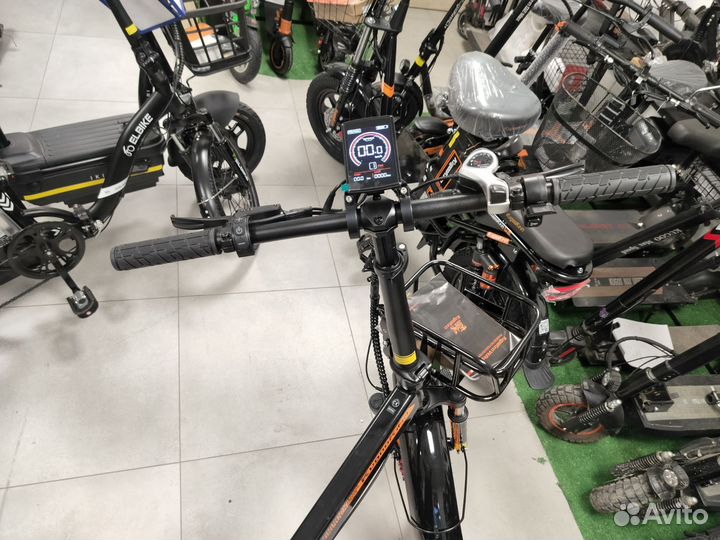 Электровелосипед фэтбайк складной