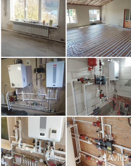 Монтаж Водоснабжения, Отопления, Канализации