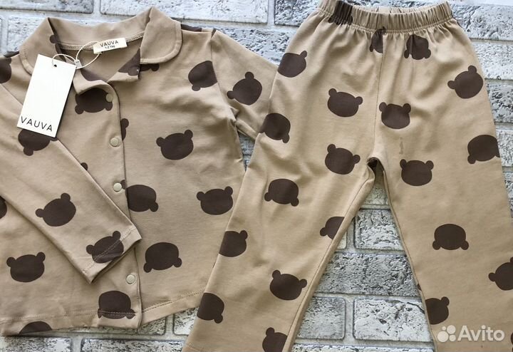 Пижама Vauva новая 86, 92