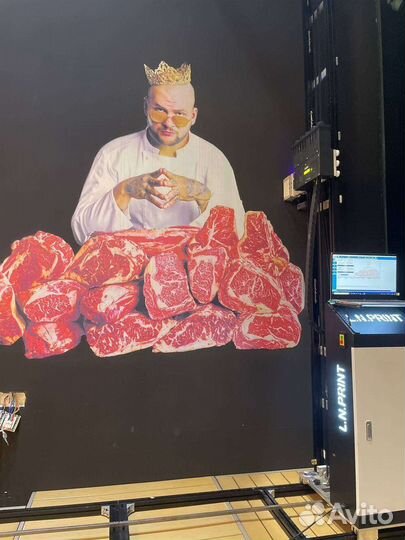 Роспись стен принтером