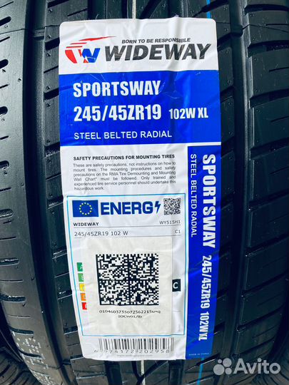 Wideway Sportsway 245/45 R19