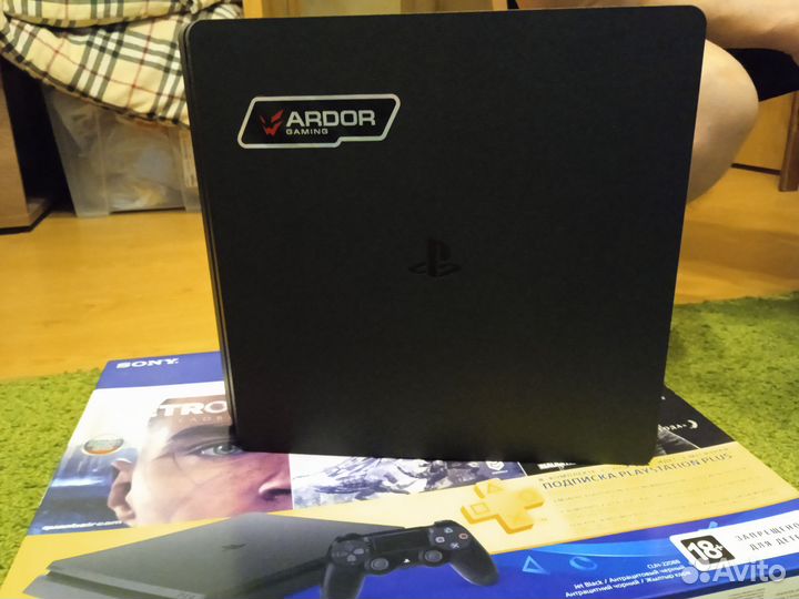 Sony playstation 4 slim 1tb с играми