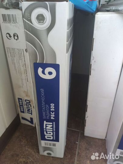 Радиатор отопления Ogint рбс 500 8