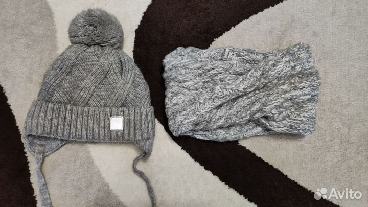 Шапка и шарф(снуд)