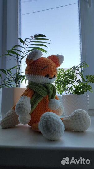 Вязаные игрушки Лисенок