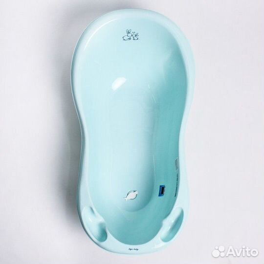 Ванночка с термометром+горка+2круга+сидушка