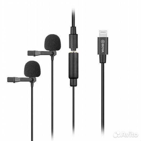 Петличный микрофон Boya BY-M2D