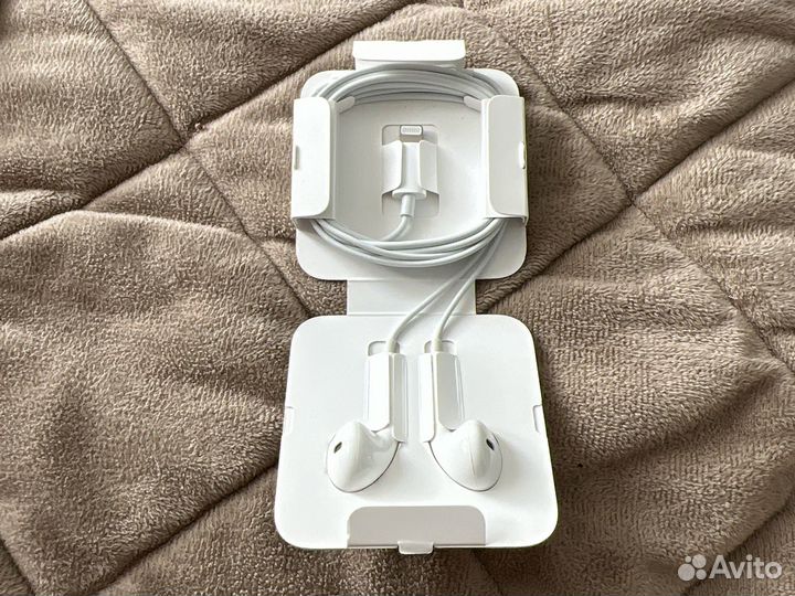 Наушники apple earpods lightning оригинал