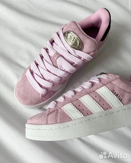 Кроссовки женские adidas campus pink