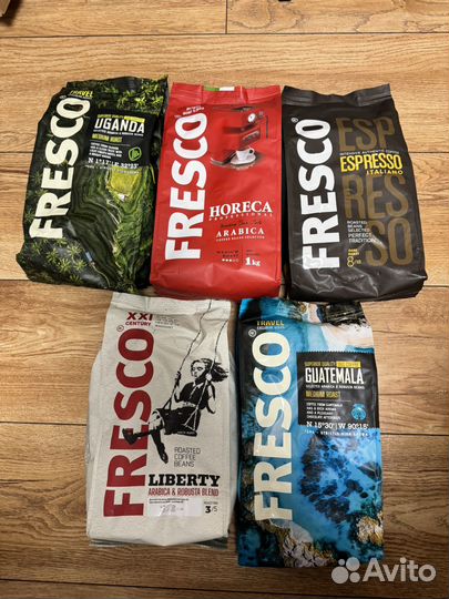 Кофе в зернах Fresco