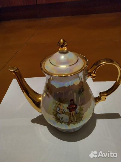 Большой чайник. Фарфор Titov Veles. Югославия